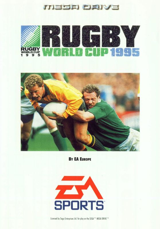 Rugby World Cup 95 box art for Sega Genesis